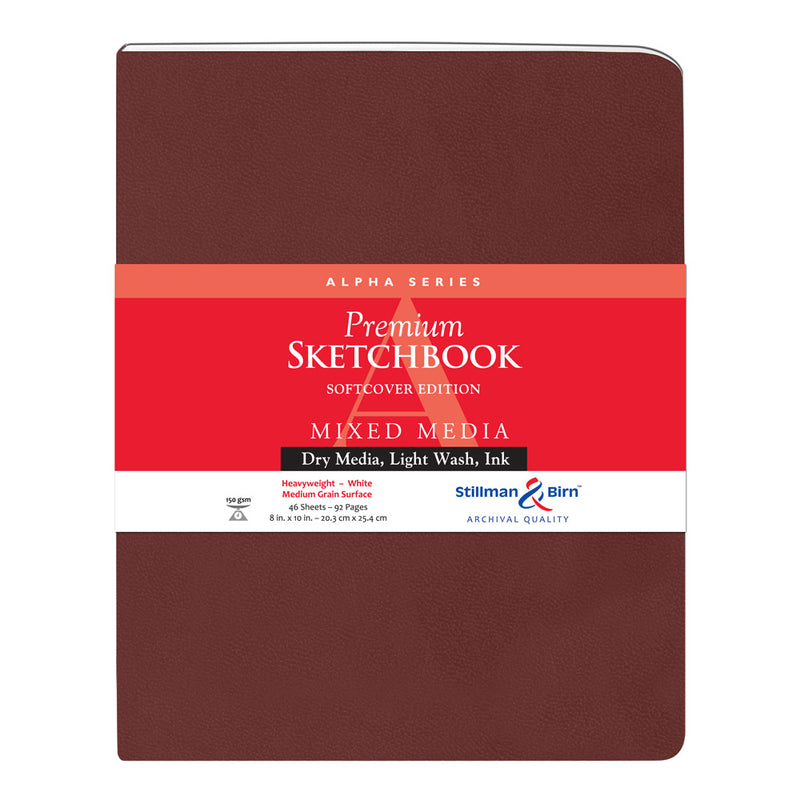 Stillman & Birn Alpha Soft Cover Sketchbooks 150gsm