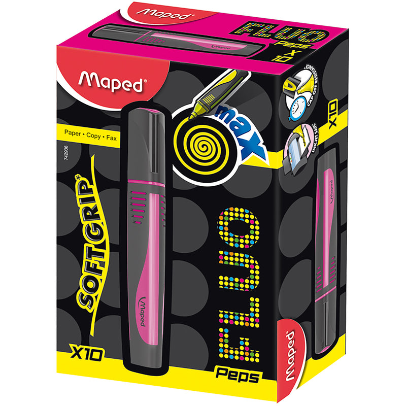 maped fluo highlighter max box of 10