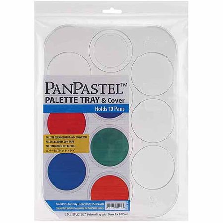 Pan Palette Tray With Lid - 10 Colours