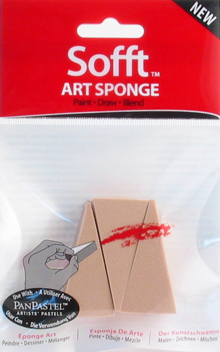 Sofft Art Sponge Bar - Wedge - Packet Of 3