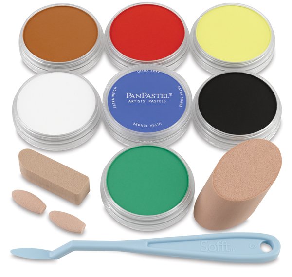 Pan Pastel Soft Pastels Kit of Basic Colours