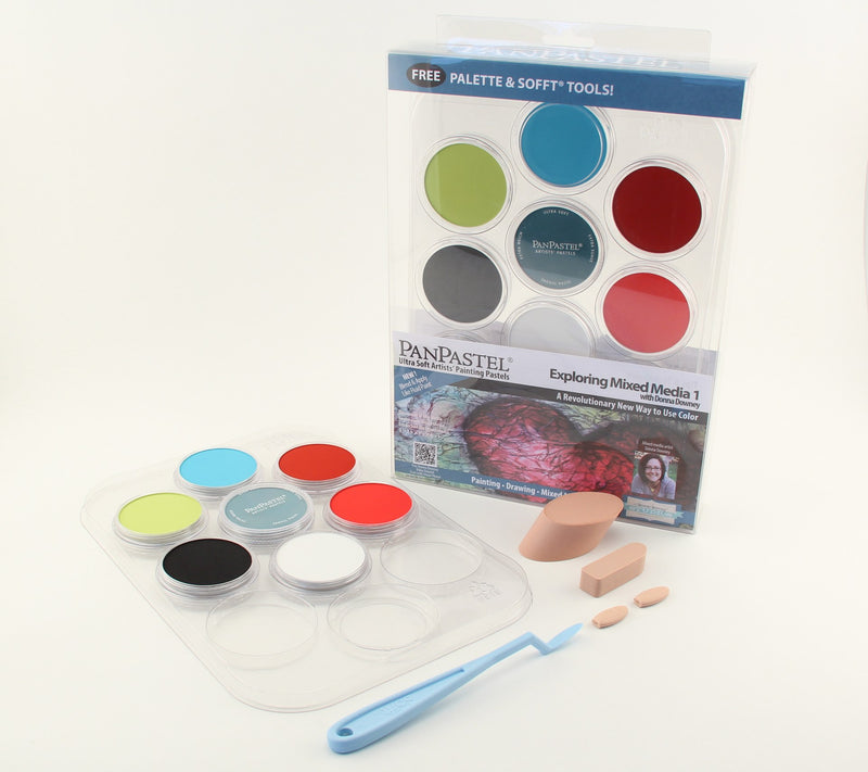 Pan Art Pastel Kit-Exploring Mixed Media 1