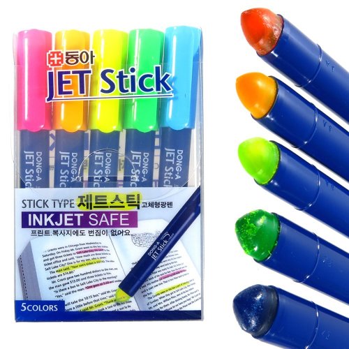 dong-a jet stick highlighter set of 5