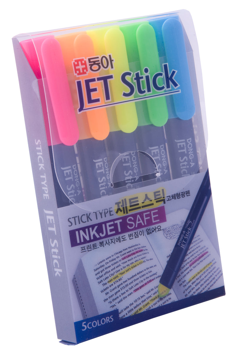 dong-a jet stick highlighter set of 5