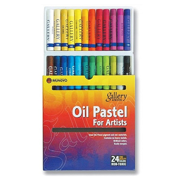Mungyo Gallery Oil Art Pastels Set Of 24#Pack Size_Set of 24