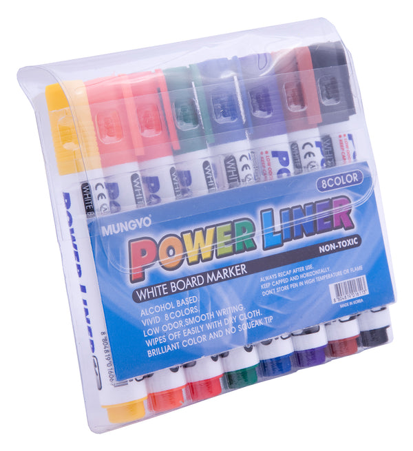 mungyo whiteboard marker set of 8#Tip_BULLET TIP