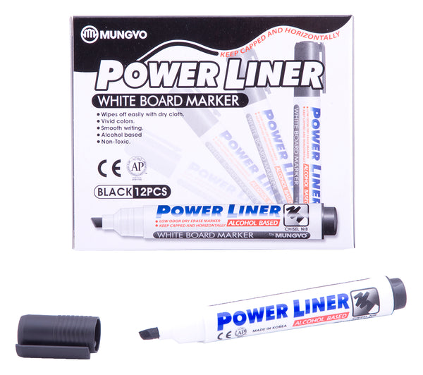 mungyo whiteboard marker chisel#Colour_BLACK