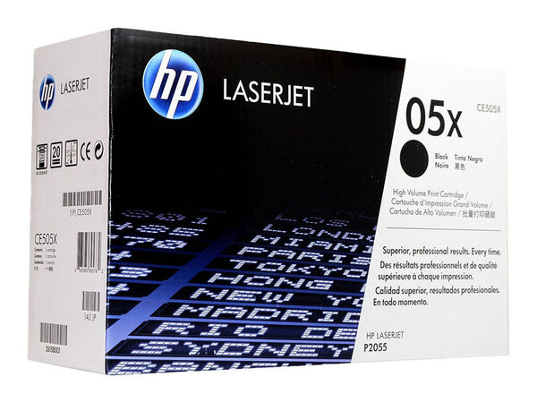 hp genuine ce505x BLACK toner