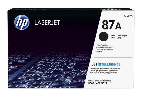 hp genuine cf287a BLACK toner