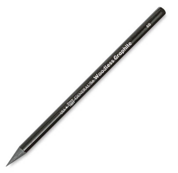 General's All-art Woodless Graphite Pencils