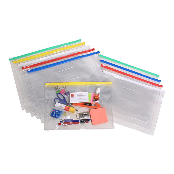 marbig® clear case a4 335x245mm assorted