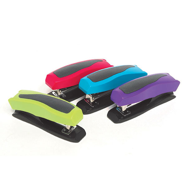 marbig® stapler half strip 20 assorted colours