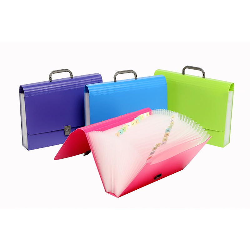 marbig® expanding case foolscap 26 pocket