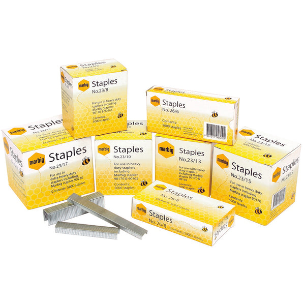 marbig® staples box of 5000 heavy duty#size_10MM