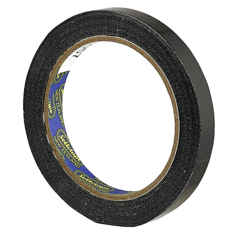 Sellotape 1519 Vinyl Black 12mmx66m