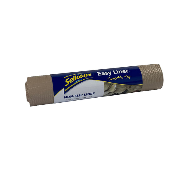 Sellotape Easy Liner Smooth Top Taupe#Dimensions_304X3040MM
