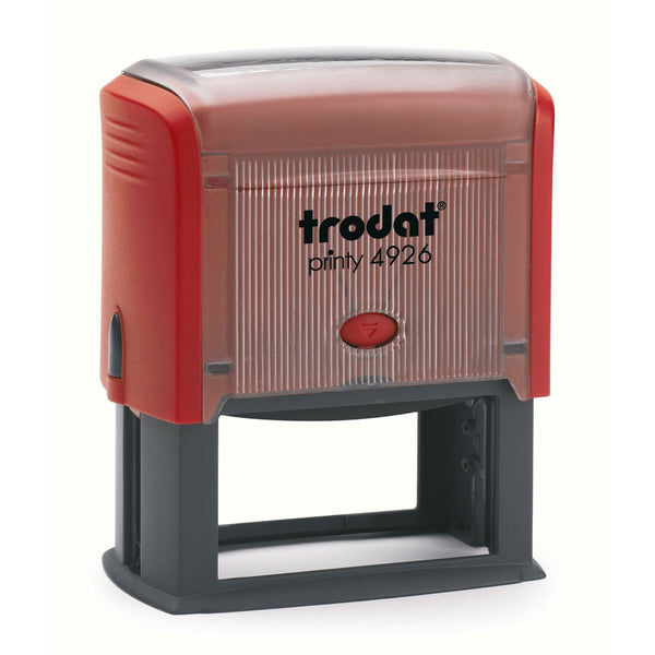 Trodat Printy Stamp 4926 Red With Red Pad