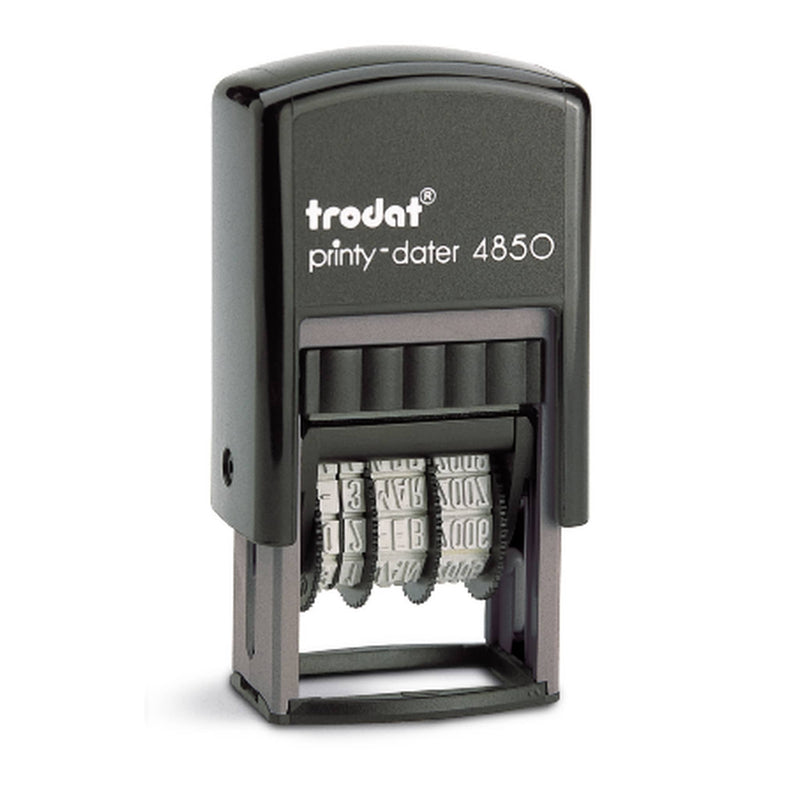 trodat printy dater 4850 with 2-col pad
