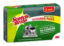 scotch-brite heavy duty scouring pad pack of 4