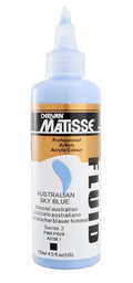 Derivan Matisse Fluid Paints 135ml#Colour_australian sky blue (S2)