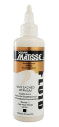 Derivan Matisse Fluid Paints 135ml#Colour_unbleached titanium (S1)
