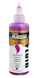 Derivan Matisse Fluid Paints 135ml#Colour_magenta (S3)