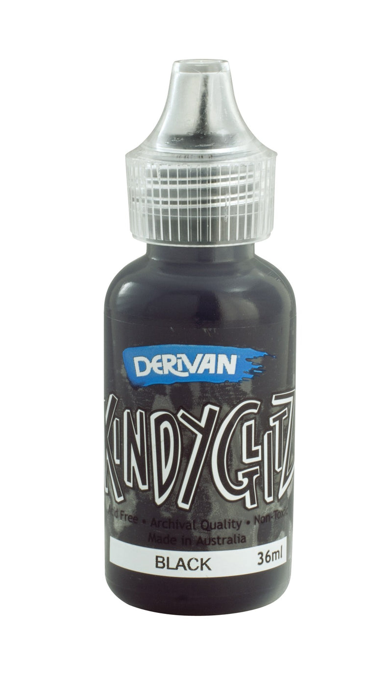 Derivan Kindy Glitz Non Toxic Glitter Glue 5 X 36ml