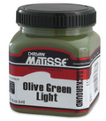 Derivan Matisse Background Paints 250ml#Colour_OLIVE GREEN LIGHT