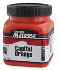 Derivan Matisse Background Paints 250ml#Colour_CAPITOL ORANGE