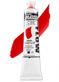 Derivan Matisse Flow Acrylic Paints 75ml#Colour_CADMIUM RED MEDIUM (S4)