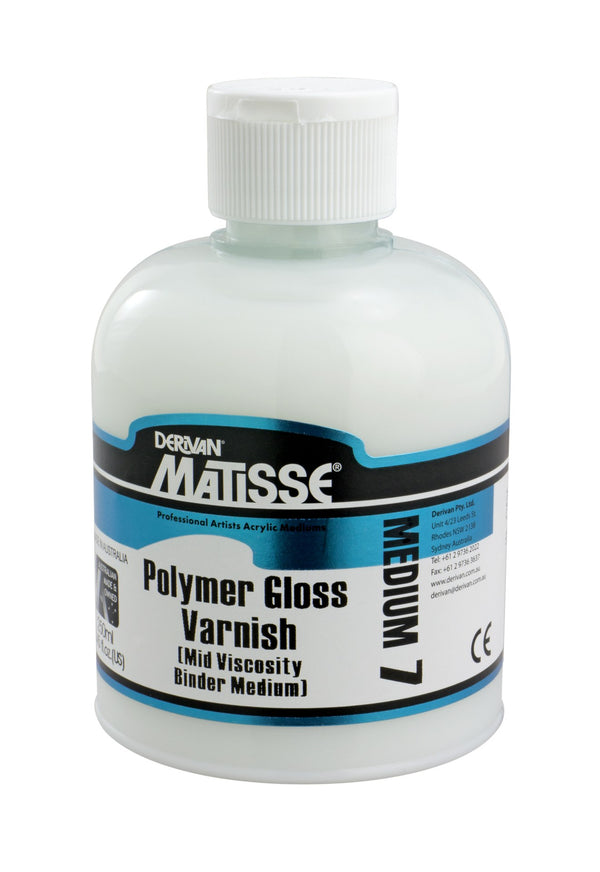 Derivan Matisse MM7 Polymer Gloss Varnish#size_250ml