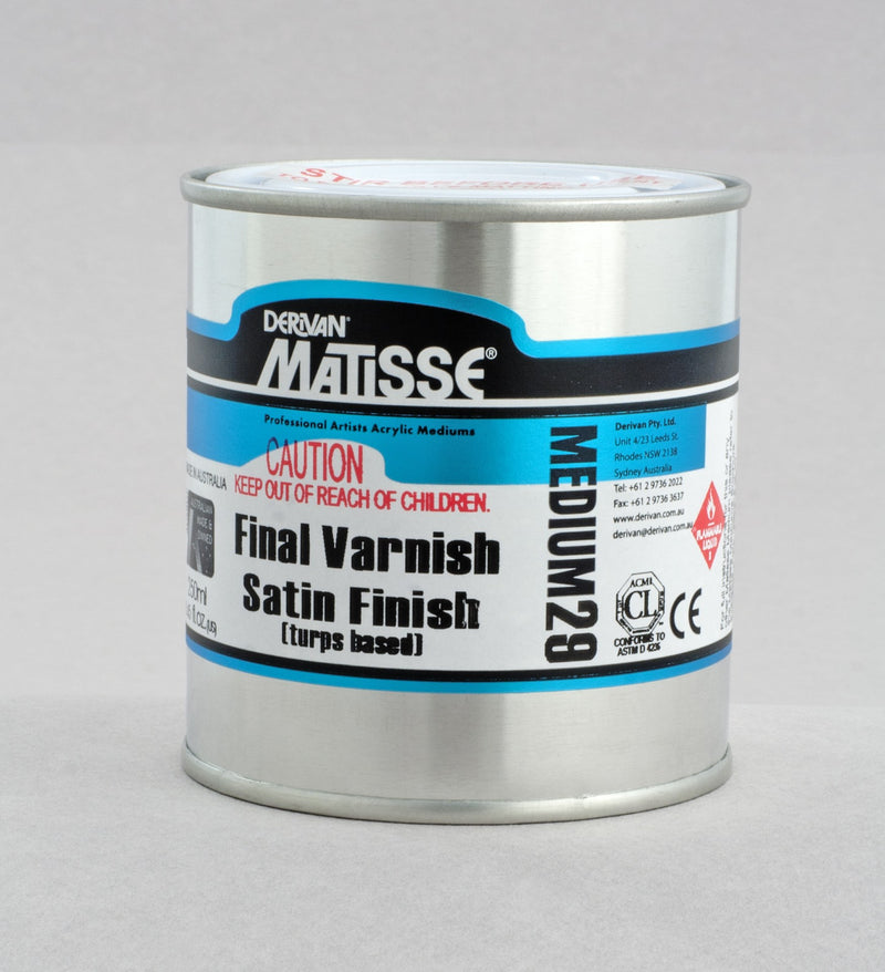 Derivan Matisse MM29 Satin Varnish Tb