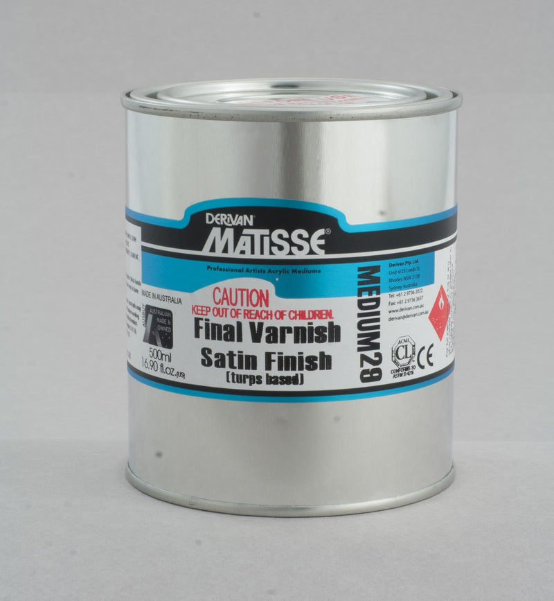 Derivan Matisse MM29 Satin Varnish Tb