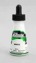 Derivan Matisse Acrylic Inks 45ml#Colour_white
