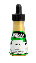 Derivan Matisse Acrylic Inks 45ml#Colour_GOLD