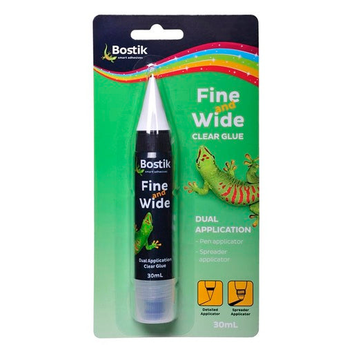 Bostik Fine & Wide Clear Glue 30ml