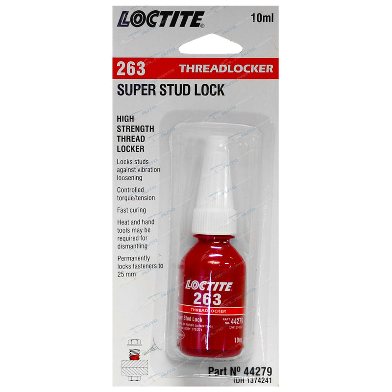 loctite 263 stud lock high strength threadlocker 10ml
