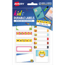 avery school label multipack - hello it's me emoji 3 sheets