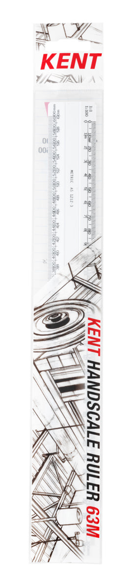 Kent Scale Rulers Double Sided Handscale