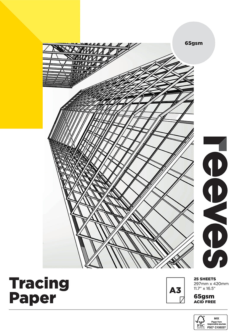 Reeves Tracing Paper Pad 65gsm