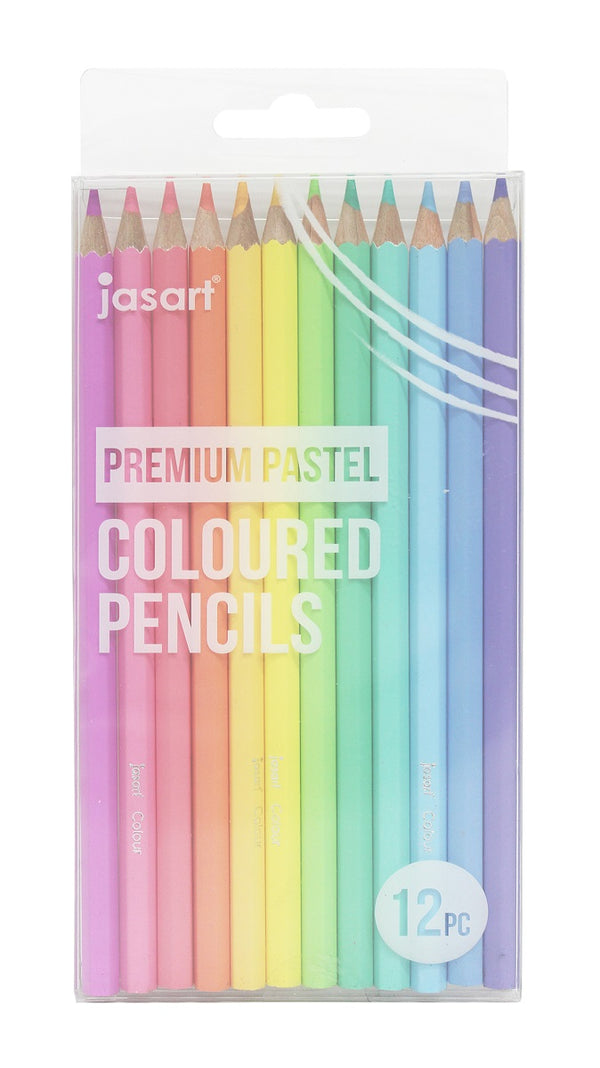 Jasart Premium Pastel Pencil Set Of 12