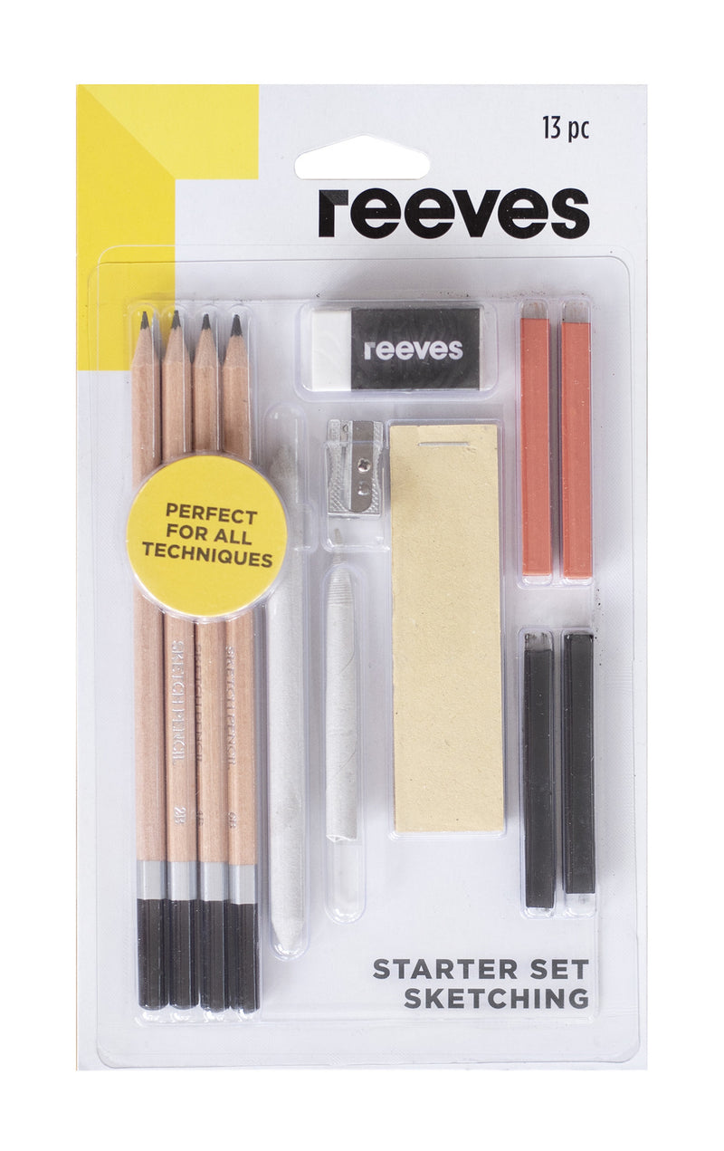 Reeves Artist Sketching Pencils Set Of 13