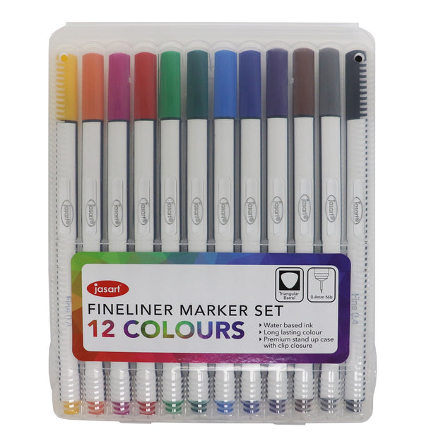 Jasart Art Fineliner 0.4mm Set Of 12