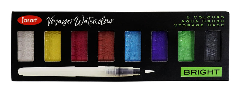 Jasart Voyager Watercolour Metallic Bright Set 8 Piece