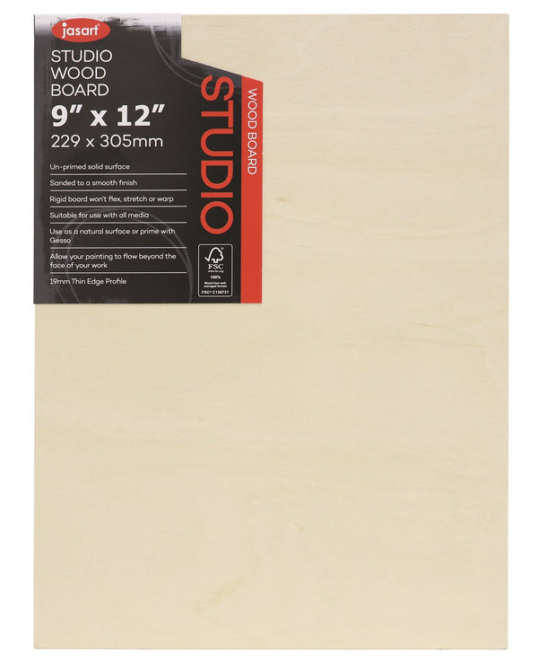 Jasart Studio Artist Board 1.5inch Thick Edge - Pack Of 4