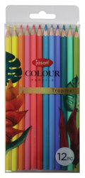 Jasart Studio Pencil Set Of 12#Colour_TROPICAL
