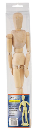 Jasart Manikin Wooden 12 Inch Female