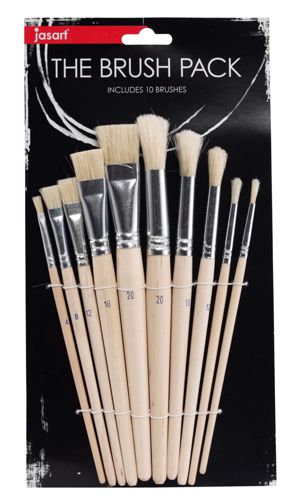 Jasart Brush The Art Brush Pack Set Of 10