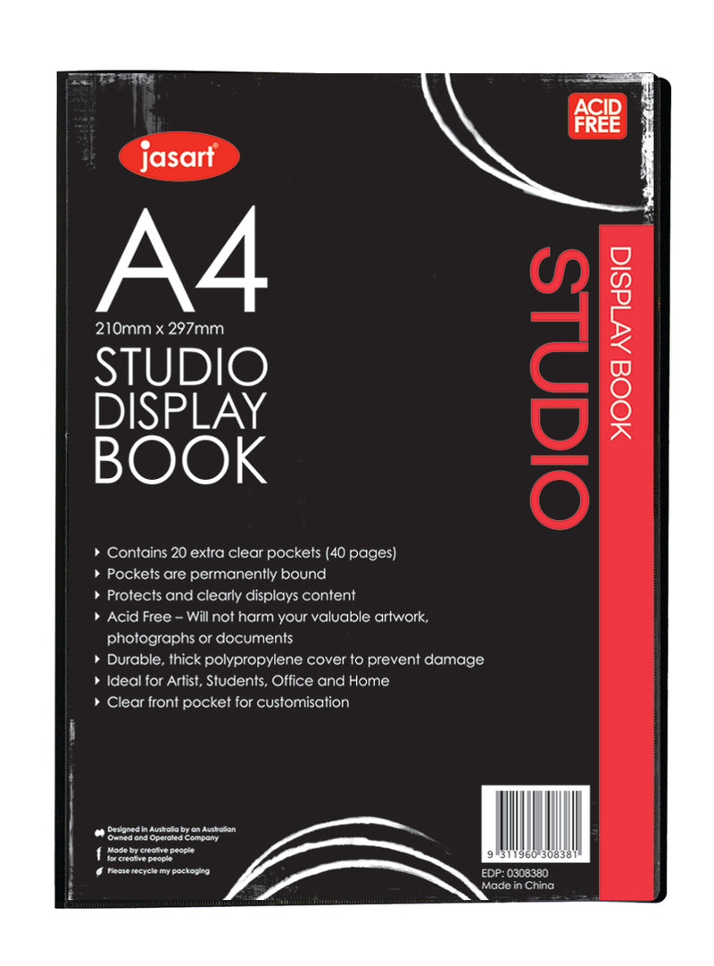 Jasart Studio Display Book