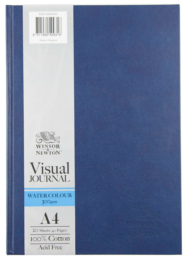 Winsor & Newton Visual Journal Watercolour Hardbound 300gsm 20sheet#size_A4